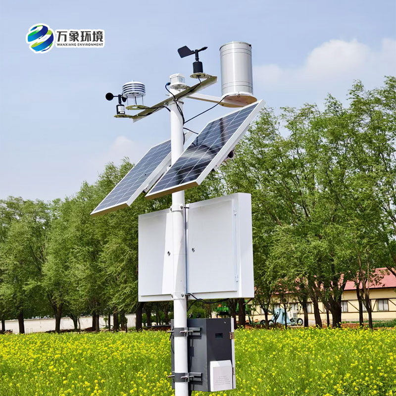 諸城氣象局煙草站，農業氣象站安裝